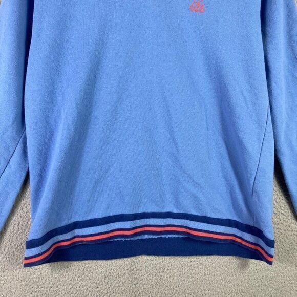 Disney Sweatshirt Stitch Lilo Pullover Hooded  Blue Size Medium Mens Long Sleeve - Picture 9 of 9